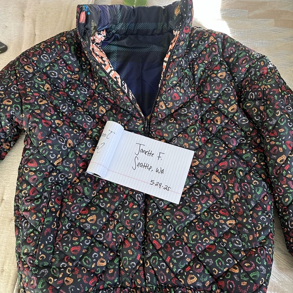 Farm Rio Women's Multicolor Patterned Jacket - Picture 2 of 2